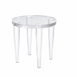 Acrylic side table